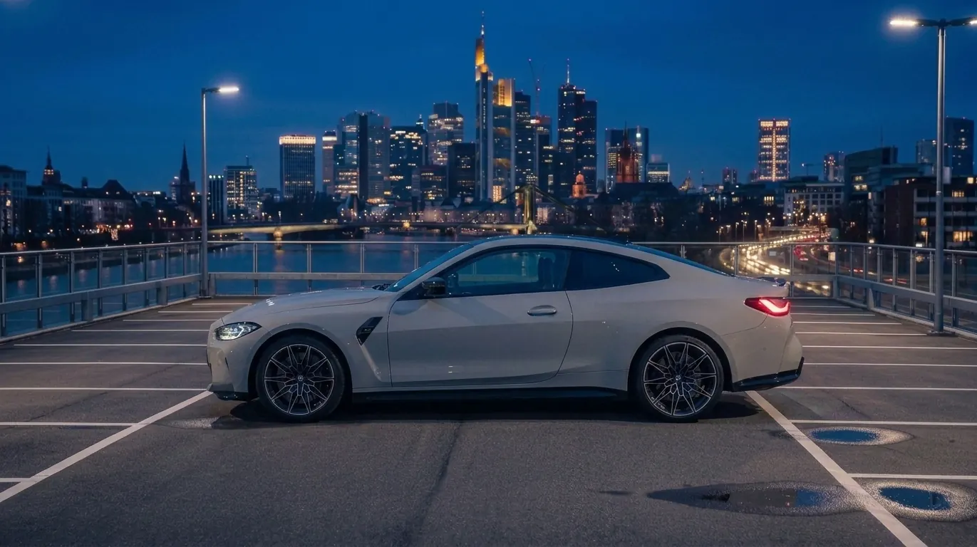 BMW M4 Competition, ujęcie boczne