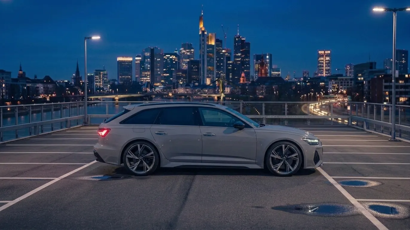 Audi RS6 Avant, ujęcie boczne