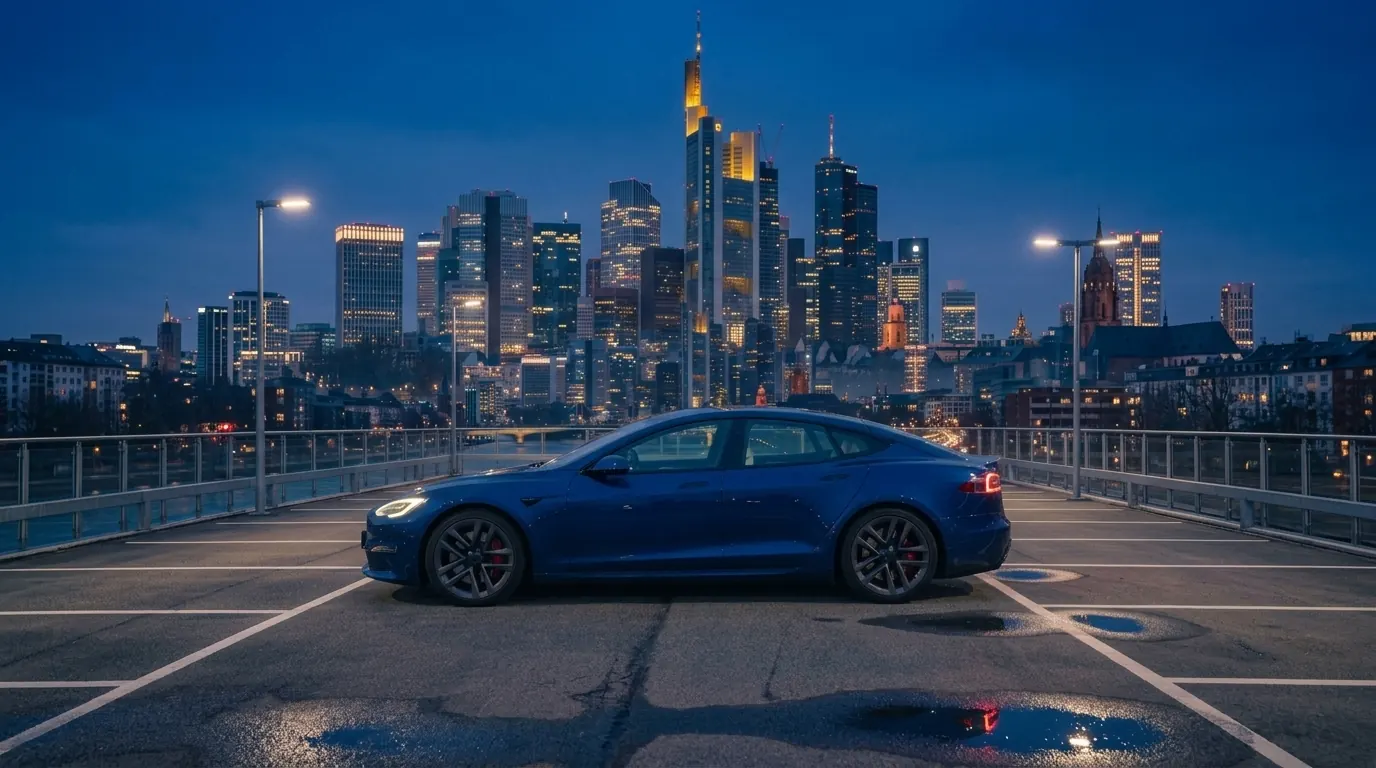 Tesla Model S Plaid, ujęcie boczne