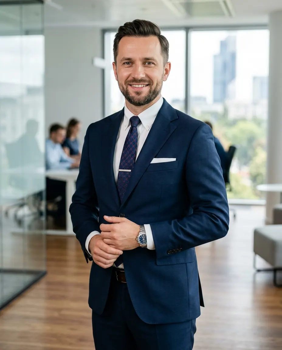 Paweł Rzepka, właściciel salonu OKTAM